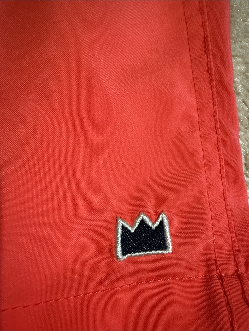 crown & ivy Coral Men's Swim Trunks with Drawstring - Picture 2 of 9